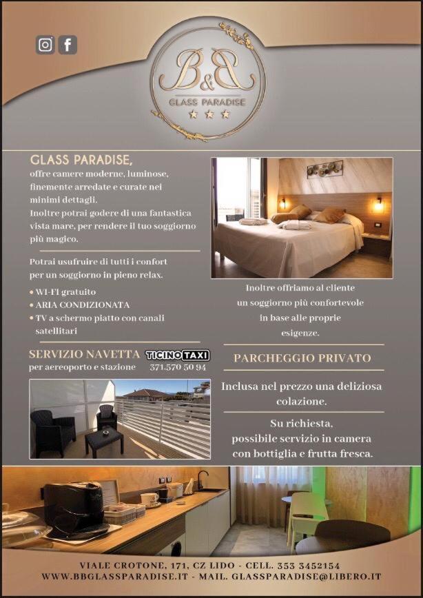 B&B Glass Paradise Катандзаро Екстер'єр фото